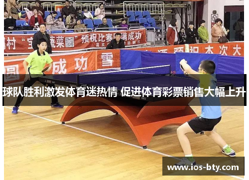 球队胜利激发体育迷热情 促进体育彩票销售大幅上升