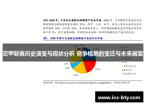 意甲联赛历史演变与现状分析 竞争格局的变迁与未来展望